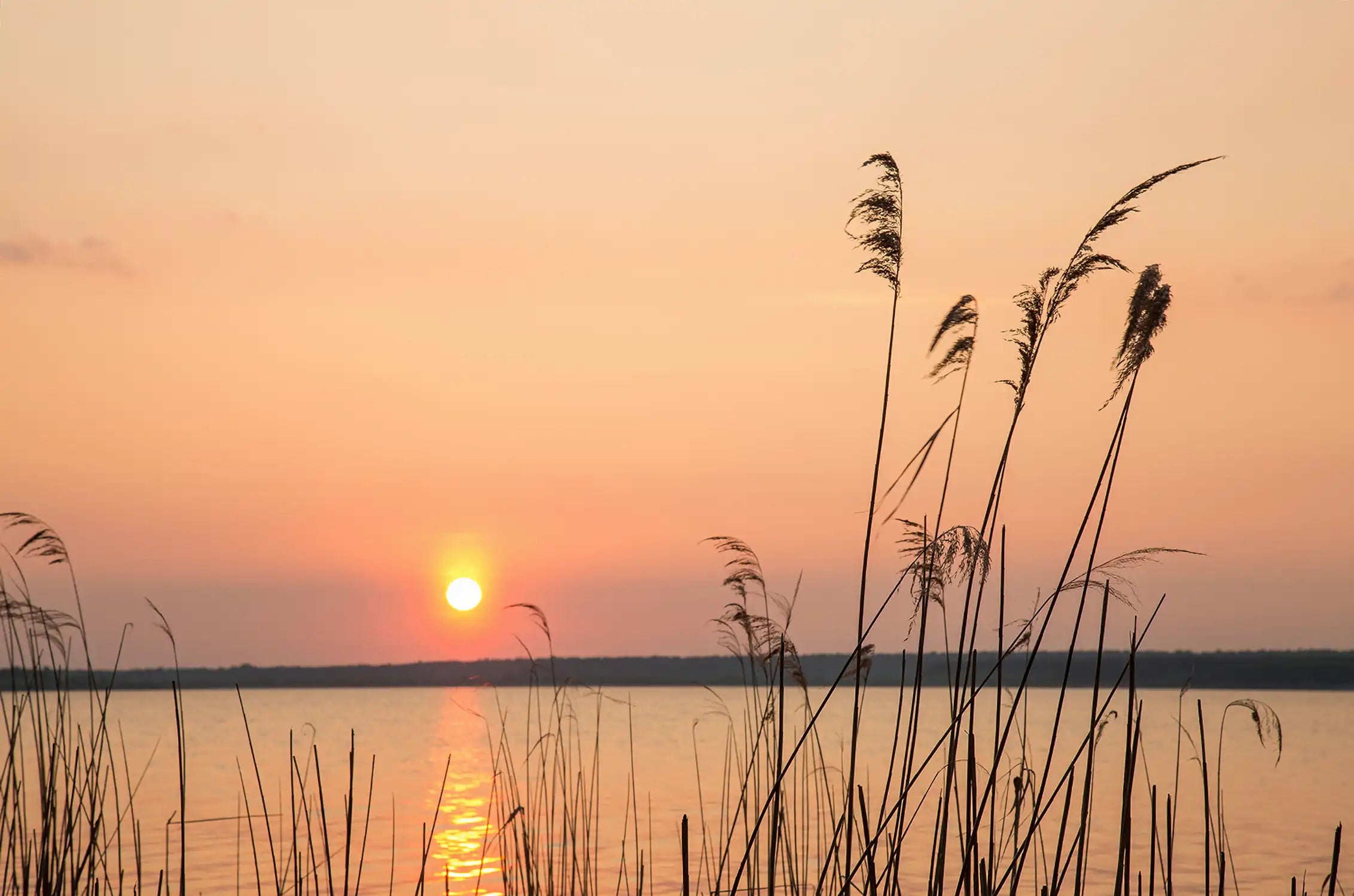 Sonnenuntergang am See