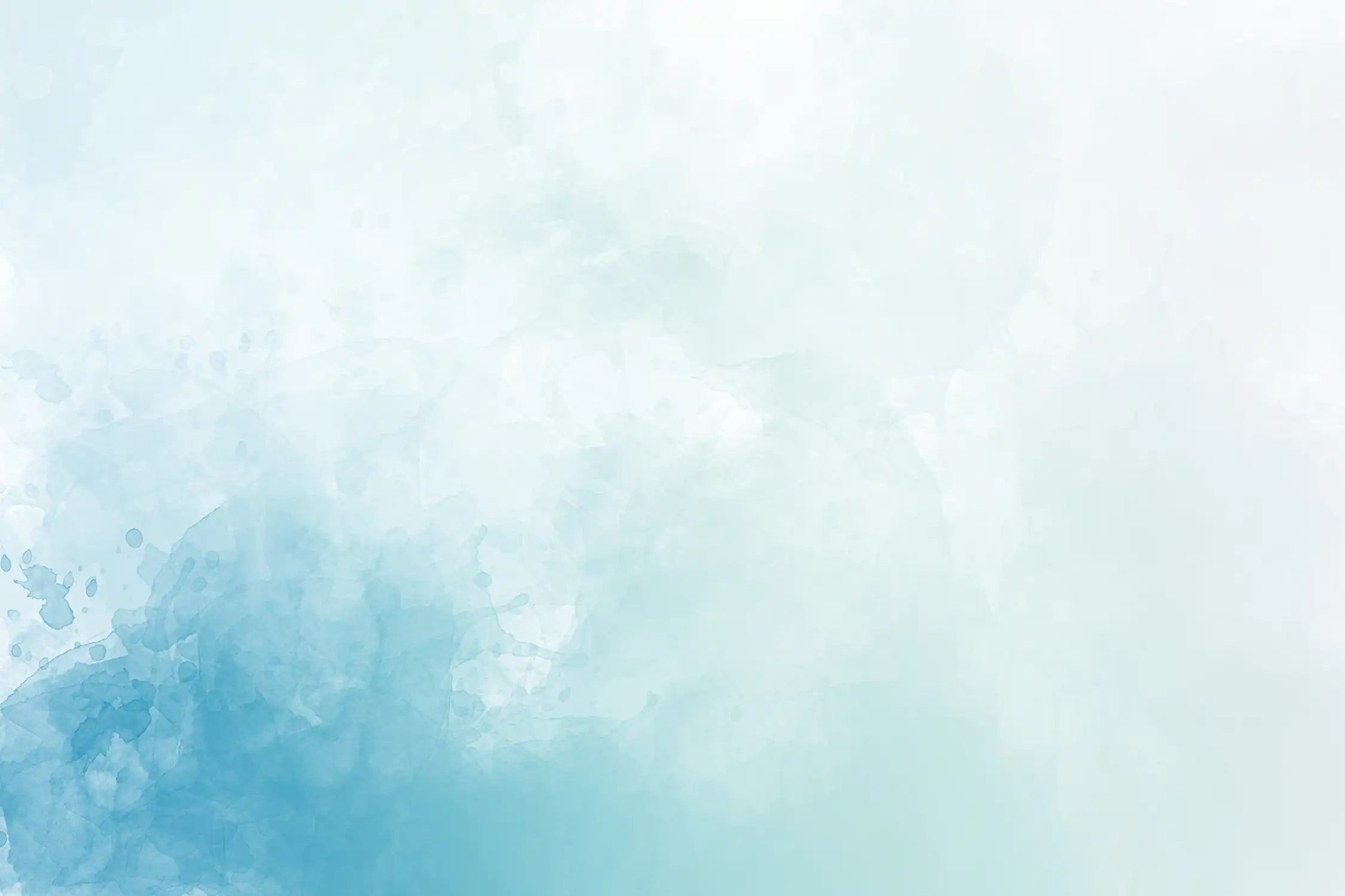 Blue watercolor abstract background. Watercolor blue background. Watercolor cloud texture