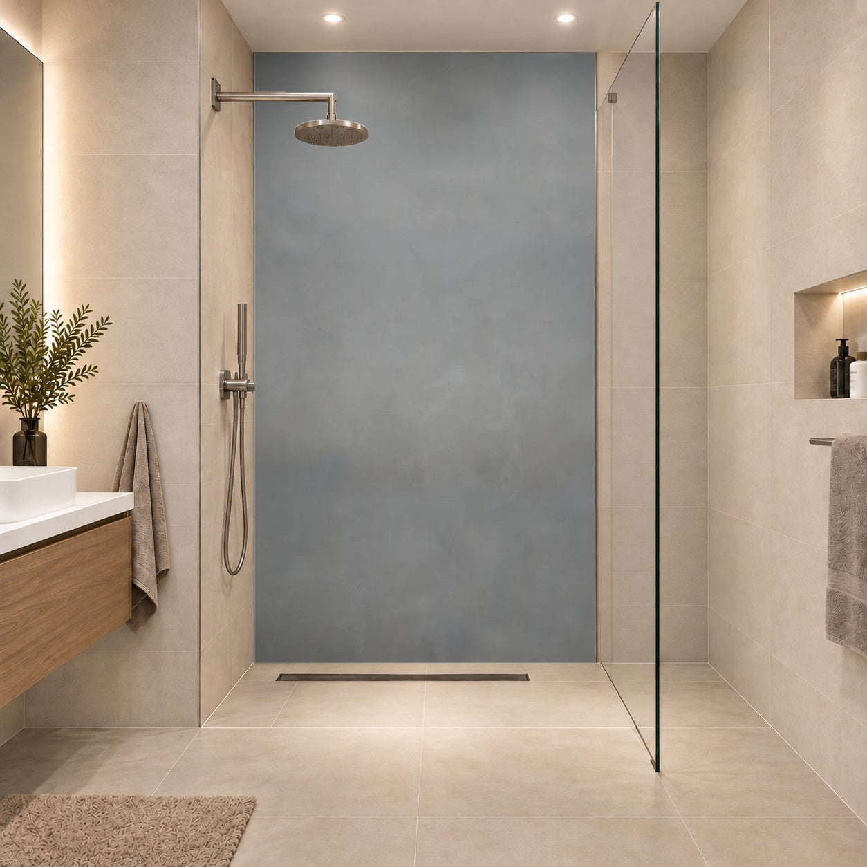 concrete gray wall texture, eine Platte