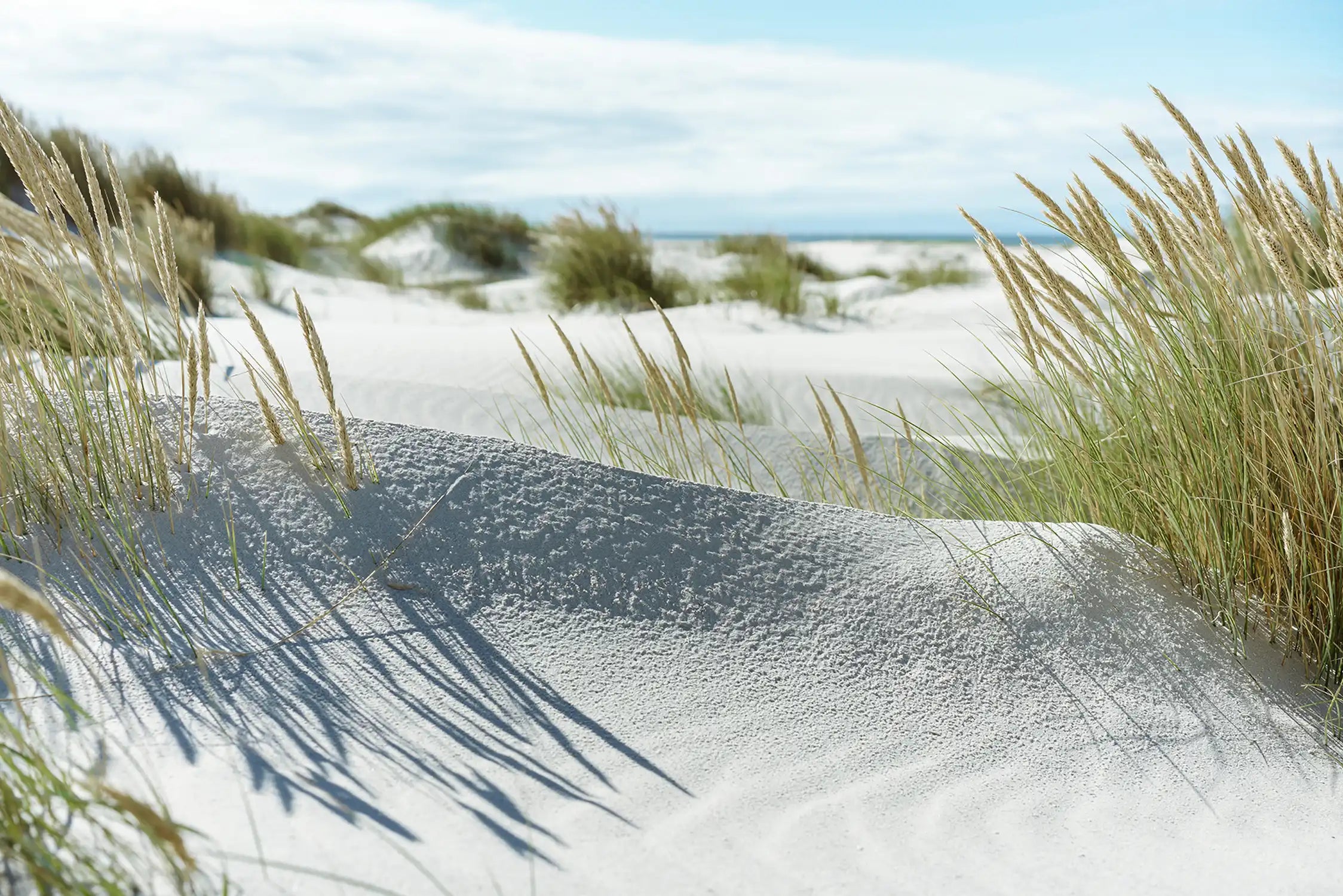 Breiter Strand an der Nordsee
