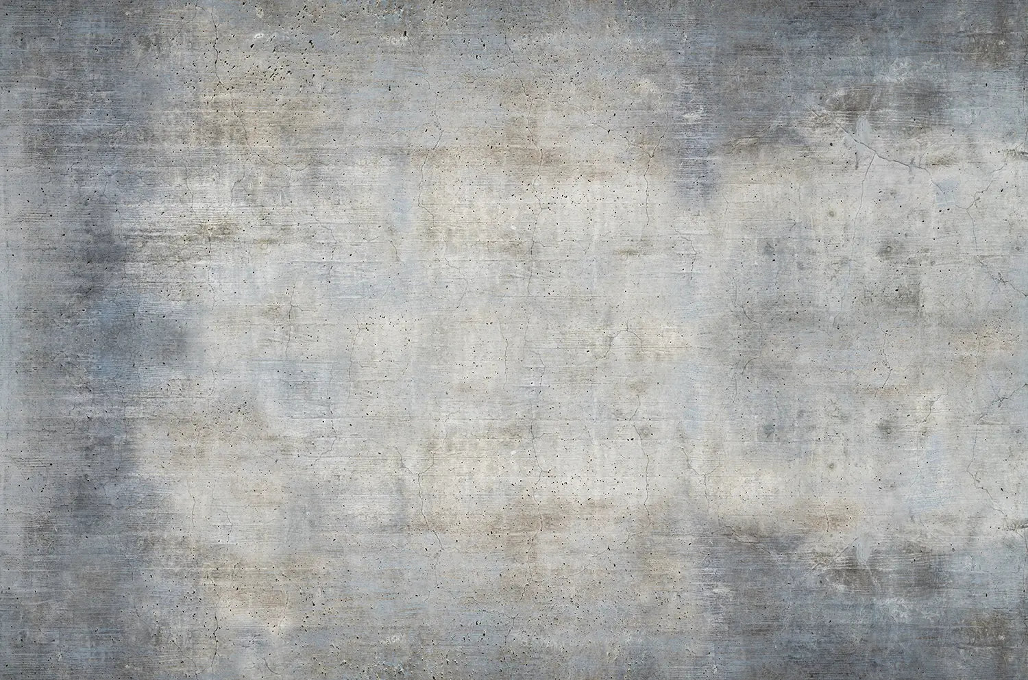 Textur der alten grauen Betonwand als Hintergrund blau grün verwittert