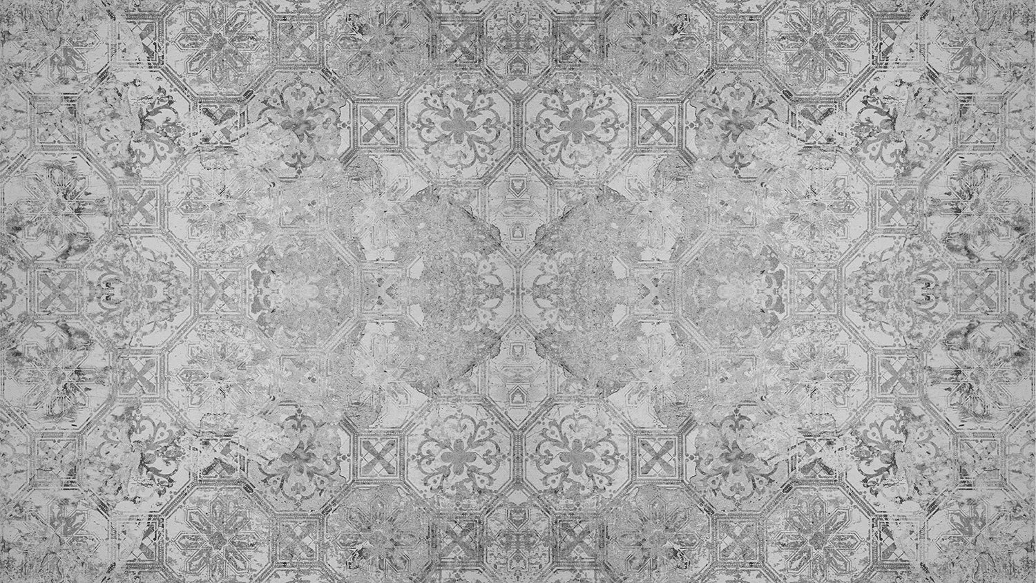 Alte graue Vintage schäbige Patchwork-Fliesen Stein Beton Zement Wand Textur Hintergrund