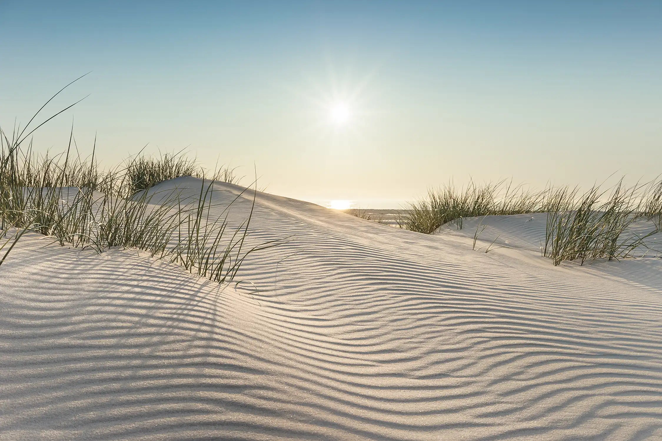Sonnenuntergang an der Nordsee