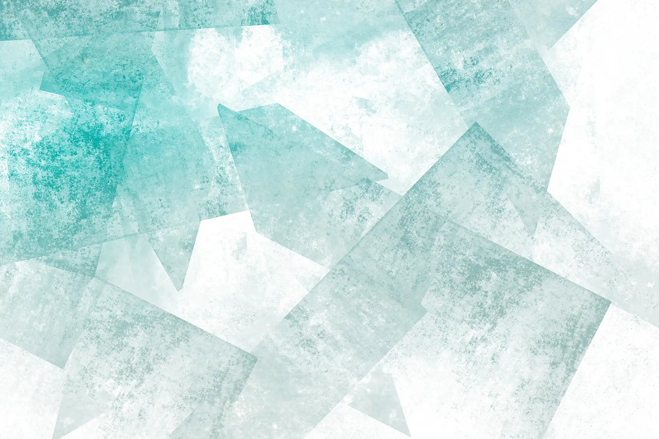 Mosaiksteine - türkis und weiß Abstrakter Hintergrund Design