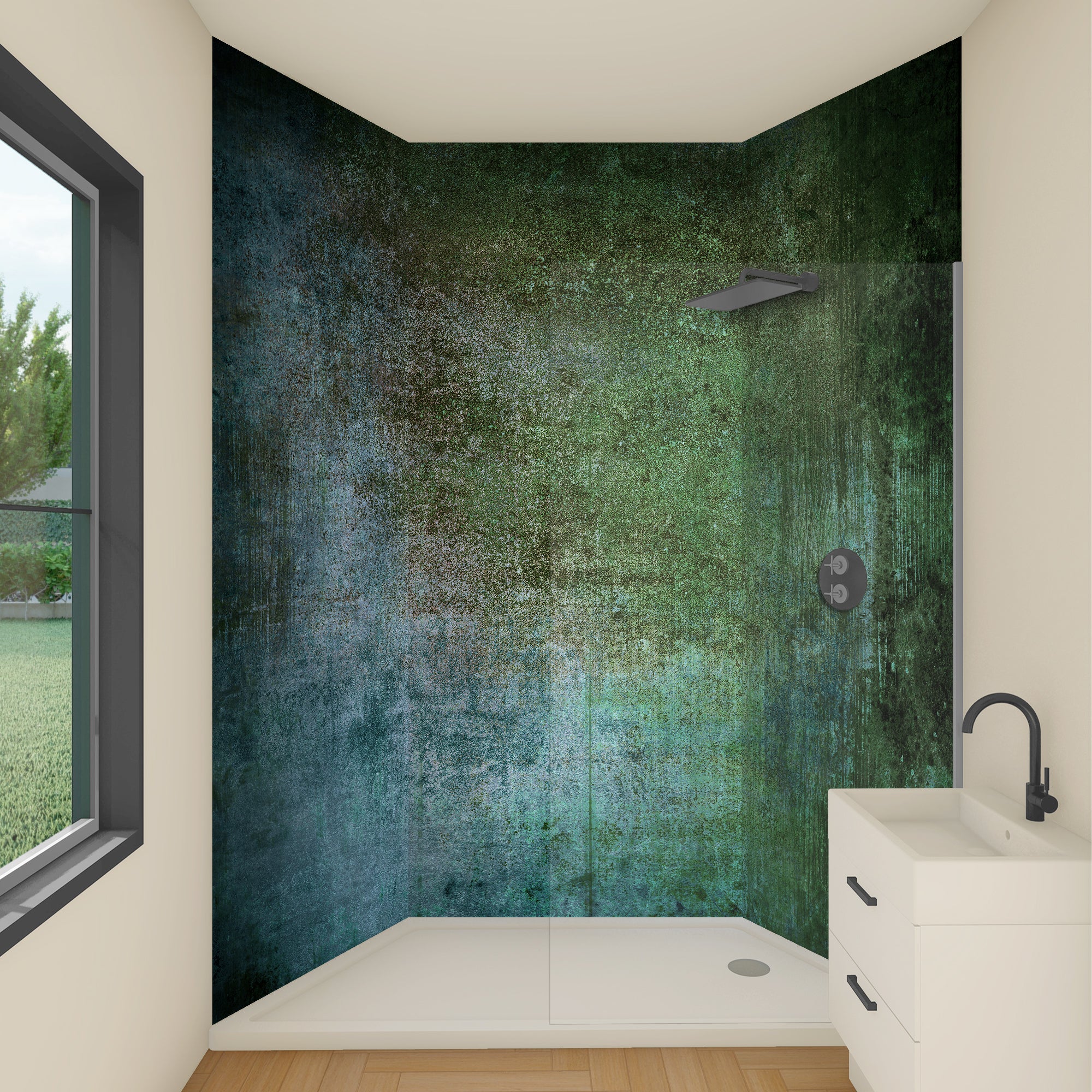 Duschrückwand 